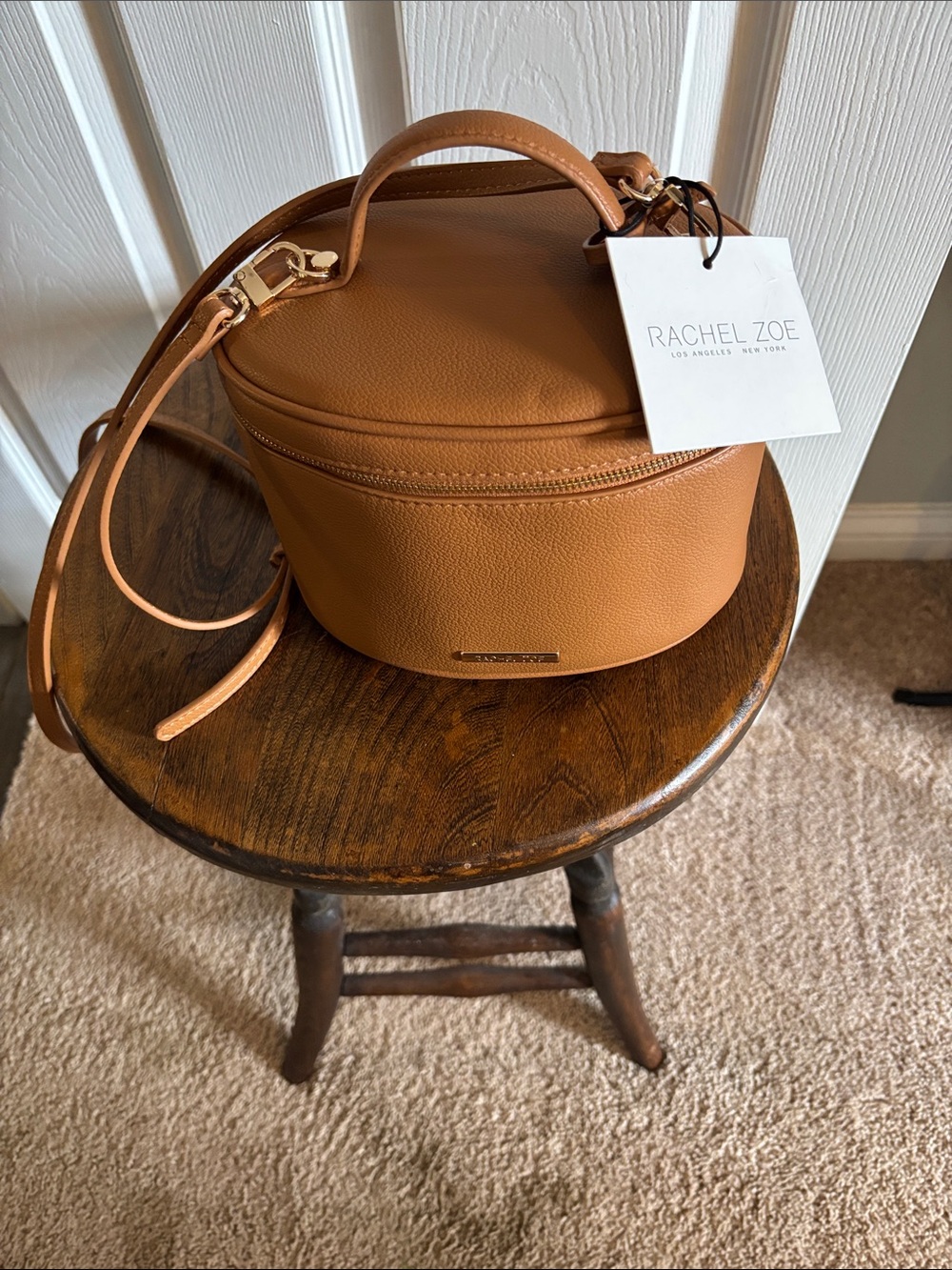 Rachel Zoe Caramel TanVegan Leather Crossbody VmBag